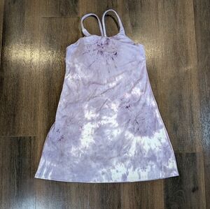 Sz. S lilac tie dye athleisure dress
